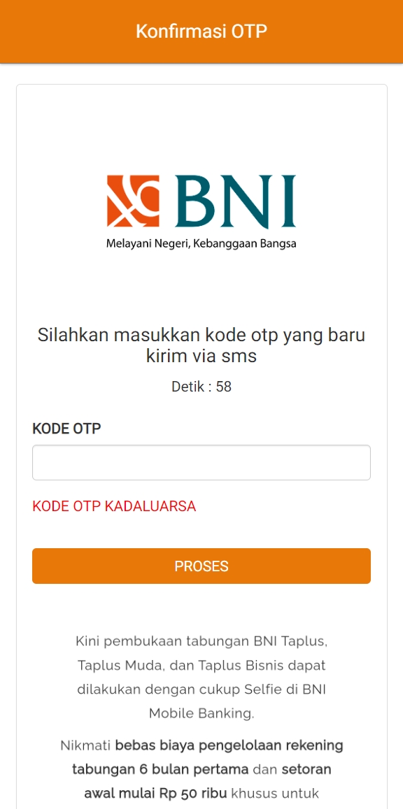 Bank Bni v1.1
